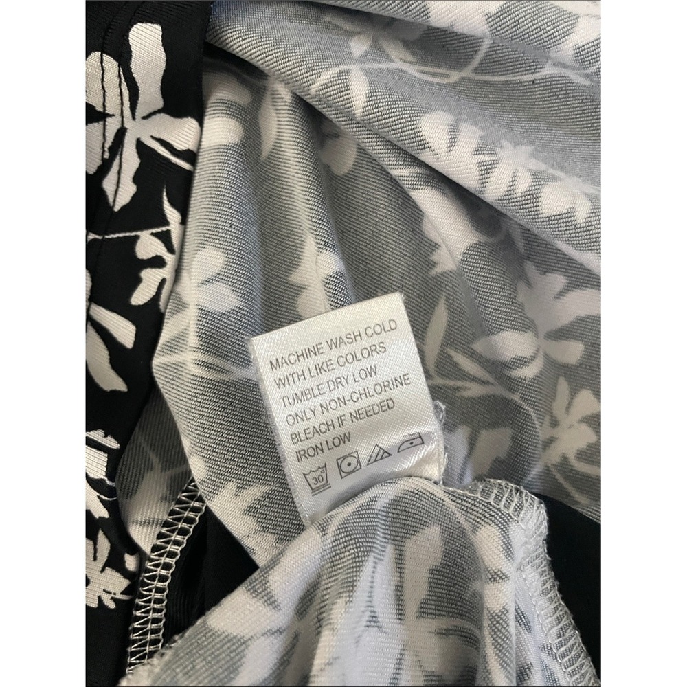 Tail Pullover Polyester Floral Quarter Zip Longsleeve Small Golf Top - Picture 6 of 13